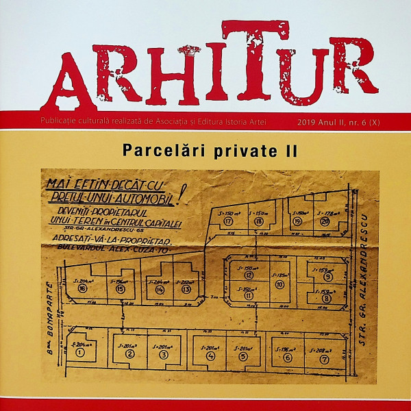 Arhitur, nr.6(X), anul II - Parcelari private II