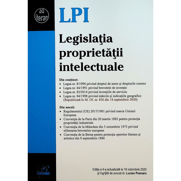 Legislatia proprietatii intelectuale