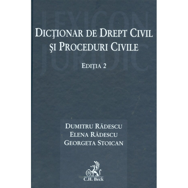 Dictionar de drept civil si proceduri civile