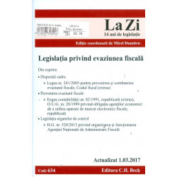 Legislatia privind evaziunea fiscala