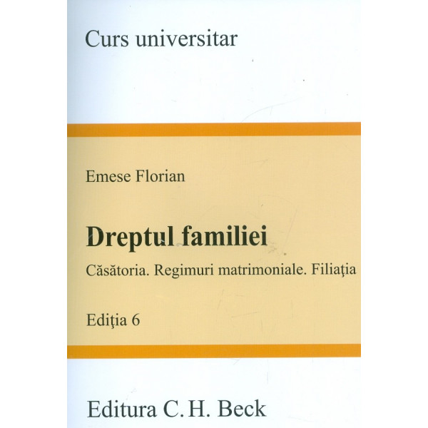 Dreptul familiei. Casatoria. regimuri matrimoniale. Filiatia