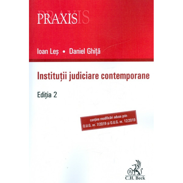 Institutii judiciare contemporane