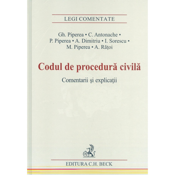 Codul de procedura civila - Comentarii si explicatii