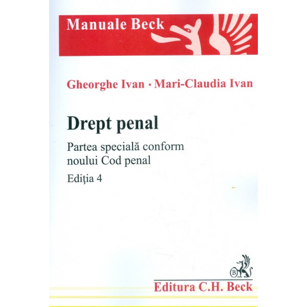 Drept penal. Partea speciala conform noului Cod penal