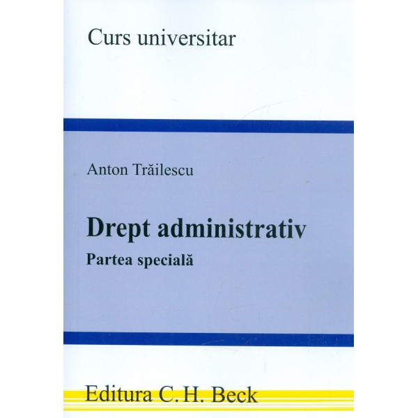 drept administrativ. Partea speciala