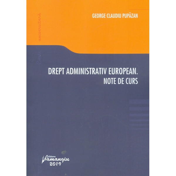 Drept administrativ european. Note de curs