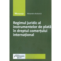 Regimul juridic al instrumentelor de plata in dreptul comertului international