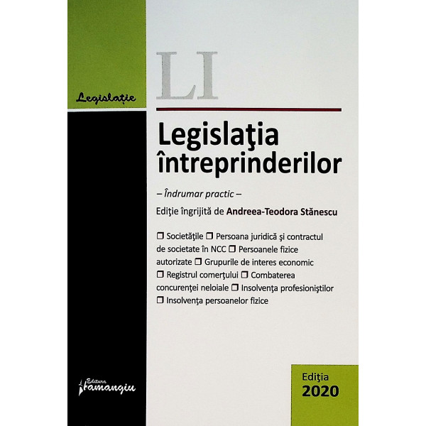 Legislatia intreprinderilor
