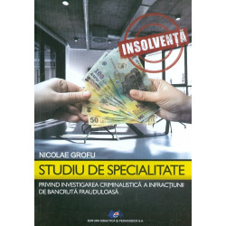 Studiu de specialitate...