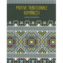 Motive traditionale romanesti. Carte de colorat
