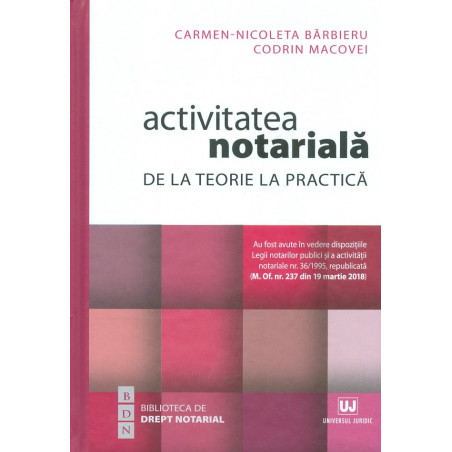 Activitatea notariala. De...