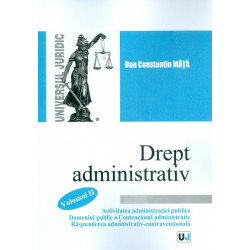 Drept administrativ, vol. II