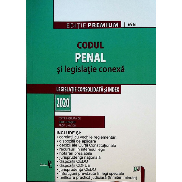 Codul penal si legislatie conexa