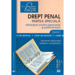 Drept penal, vol. I -...