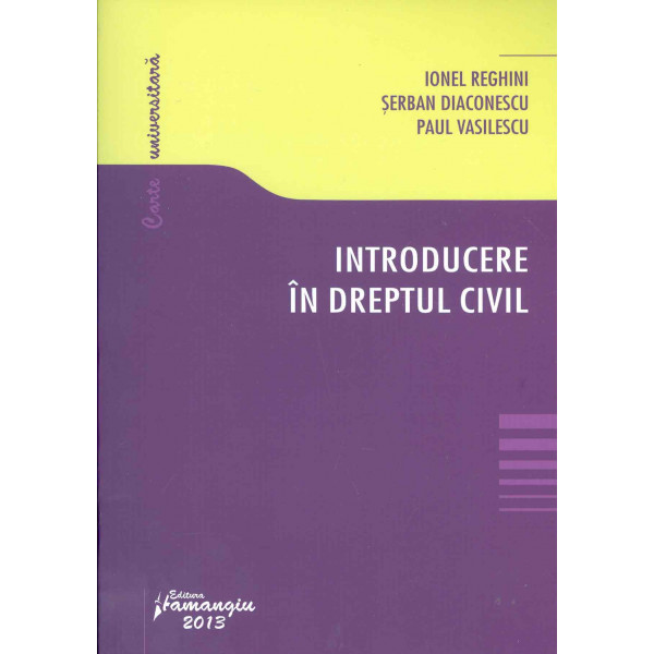 Introducere in dreptul civil