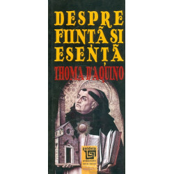 Despre esenta si fiinta. Editie bilingva