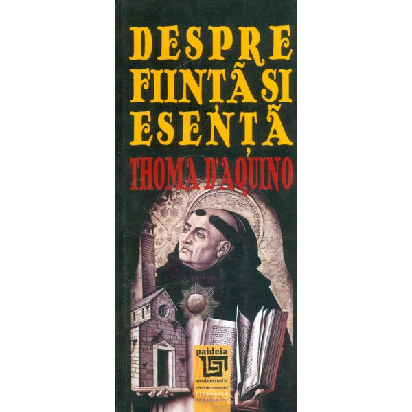Despre esenta si fiinta. Editie bilingva