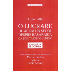 O lucrare de acum un secol despre Basarabia ca tinut moldovenesc