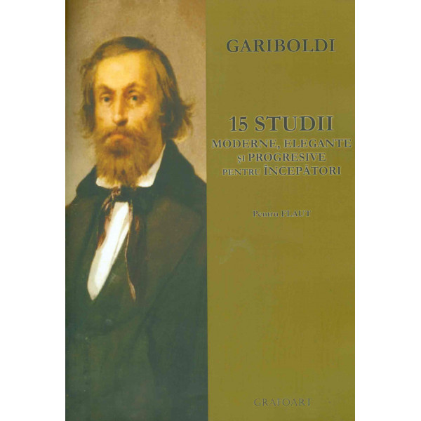 15 studii moderne, elegante si progresive pentru incepatori, pentru flaut