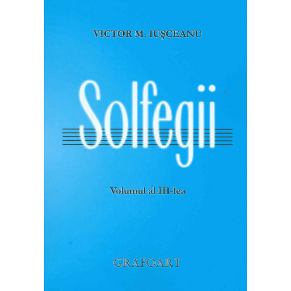 Solfegii, vol. III