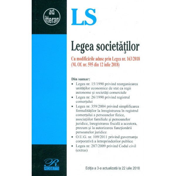 Legea societatilor