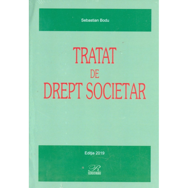 Tratat de drept societar