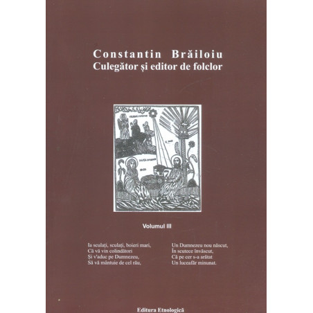 Constantin Brailoiu, vol....