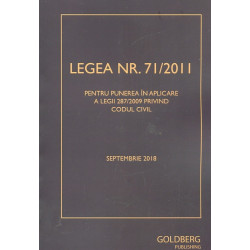 Legea nr. 71/2011 pentru...