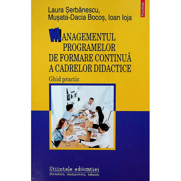 Managementul programelor de formare continua a cadrelor didactice