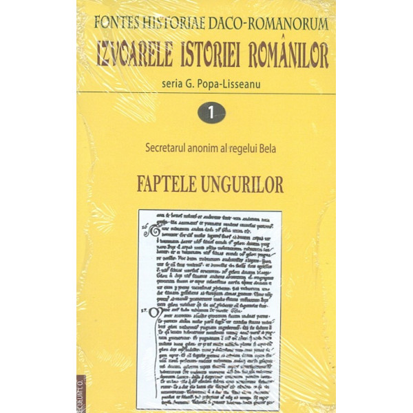 Izvoarele istoriei romanilor, vol. I-II-III-IV