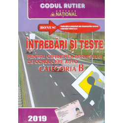 Intrebari si teste, categoria B, pentru obtinerea permisului de conducere