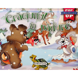 Craciunul in padure. Carte pop-up