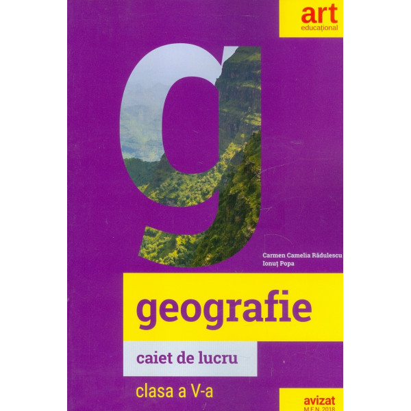 Geografie - Caiet de lucru, clasa a V-a