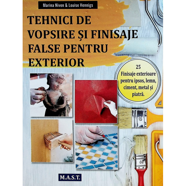 Tehnici de vopsire si finisaje false pentru exterior