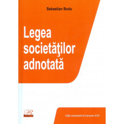 Legea societatilor adnotata
