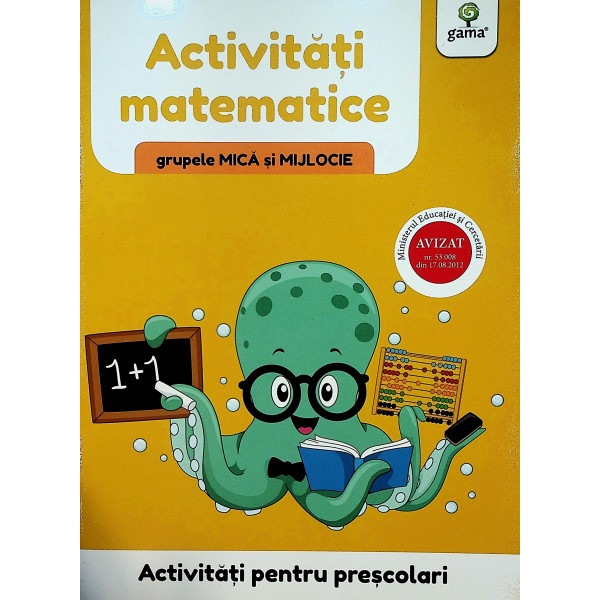 Activitati matematice, grupele mica si mijlocie