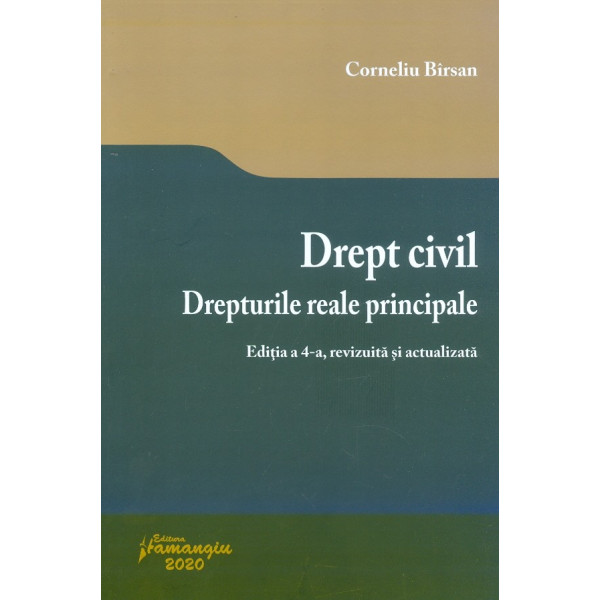 Drept civil. Drepturile reale principale