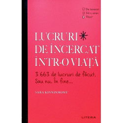 Lucruri de incercat intr-o...