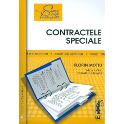 Contractele speciale. Caiet...