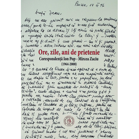 Ore, zile, ani de prietenie...