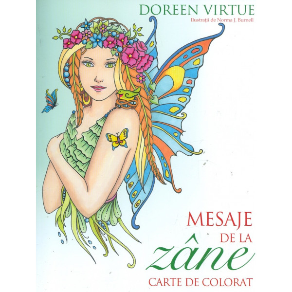 Mesaje de la zane. Carte de colorat