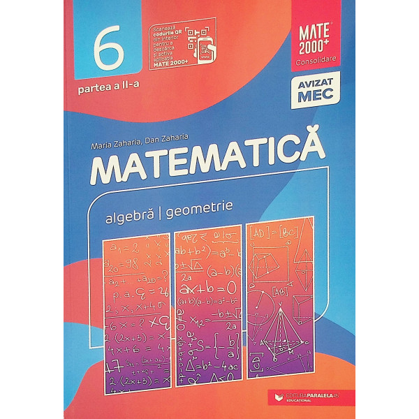 Matematica, clasa a VI-a, partea a II-a - Algebra, geometrie