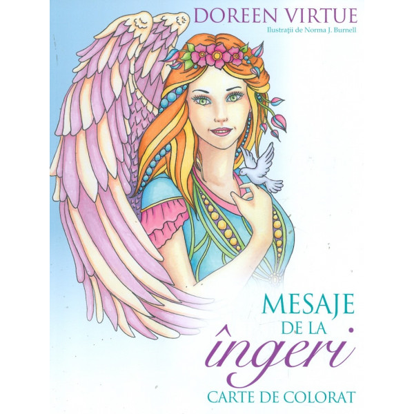 Mesaje de la ingeri. Carte de colorat