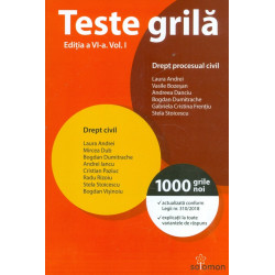 Teste grila, vol. I - Drept...