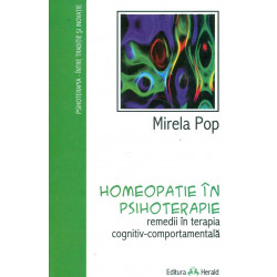 Homeopatie in psihoterapie: remedii in terapia cognitv-comportamentala