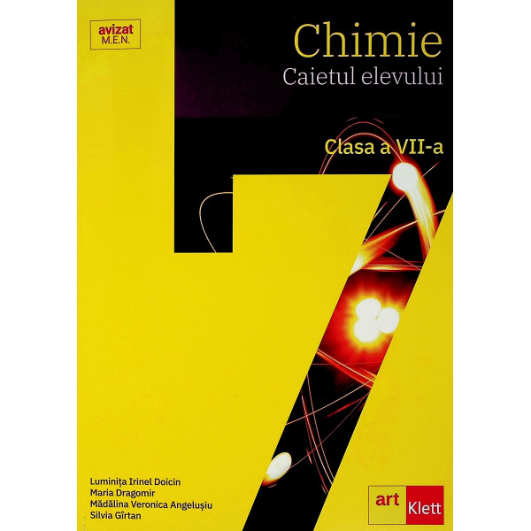 Chimie, clasa a VII-a. Caietul elevului
