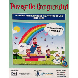 Povestile Cangurului, clasa pregatitoare si clasele I-IV. Teste de antrenament pentru concurs, 2020-2021