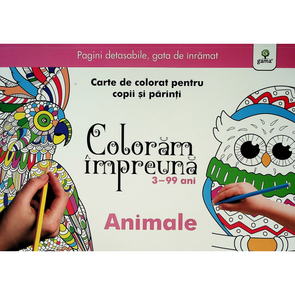 Animale - Coloram impreuna, 3-99 ani