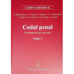 Codul penal. Comentariu pe...