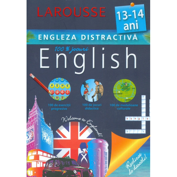 Engleza distractiva, 13-14 ani